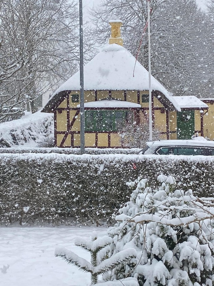Vinter på Kirkebakken 